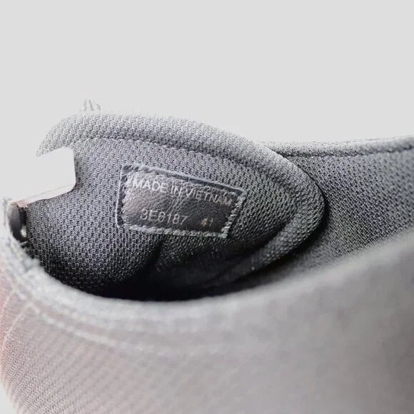 Prada 41 Black Sneaker Mesh Knit Fabric 3E6187 - Picture 11 of 12